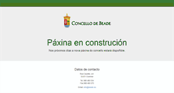 Desktop Screenshot of beade.es