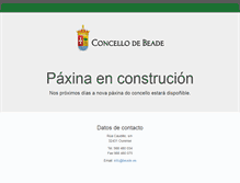 Tablet Screenshot of beade.es